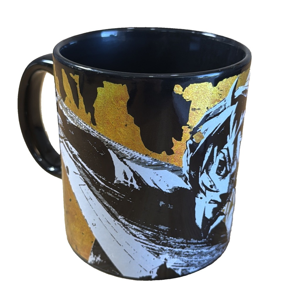 The Legend‎ Of Zelda Coffee Mug Black Gold Large